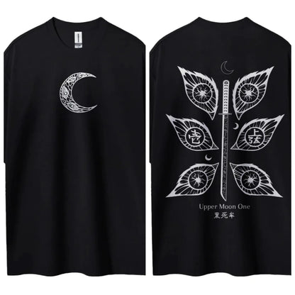 Demon Slayer Japanese Hot-blooded Anime Classic Characters Sports Casual Short-sleeved Comfortable Half-sleeved Popular Top