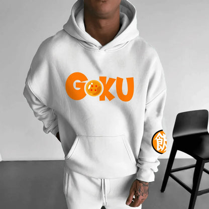 Son Goku Dragon Ball Autumn Harajuku Men Hoodie Streetwear Women Vintage Winter Oversized Hooded Sweatshirt Long Sleeve Unisex