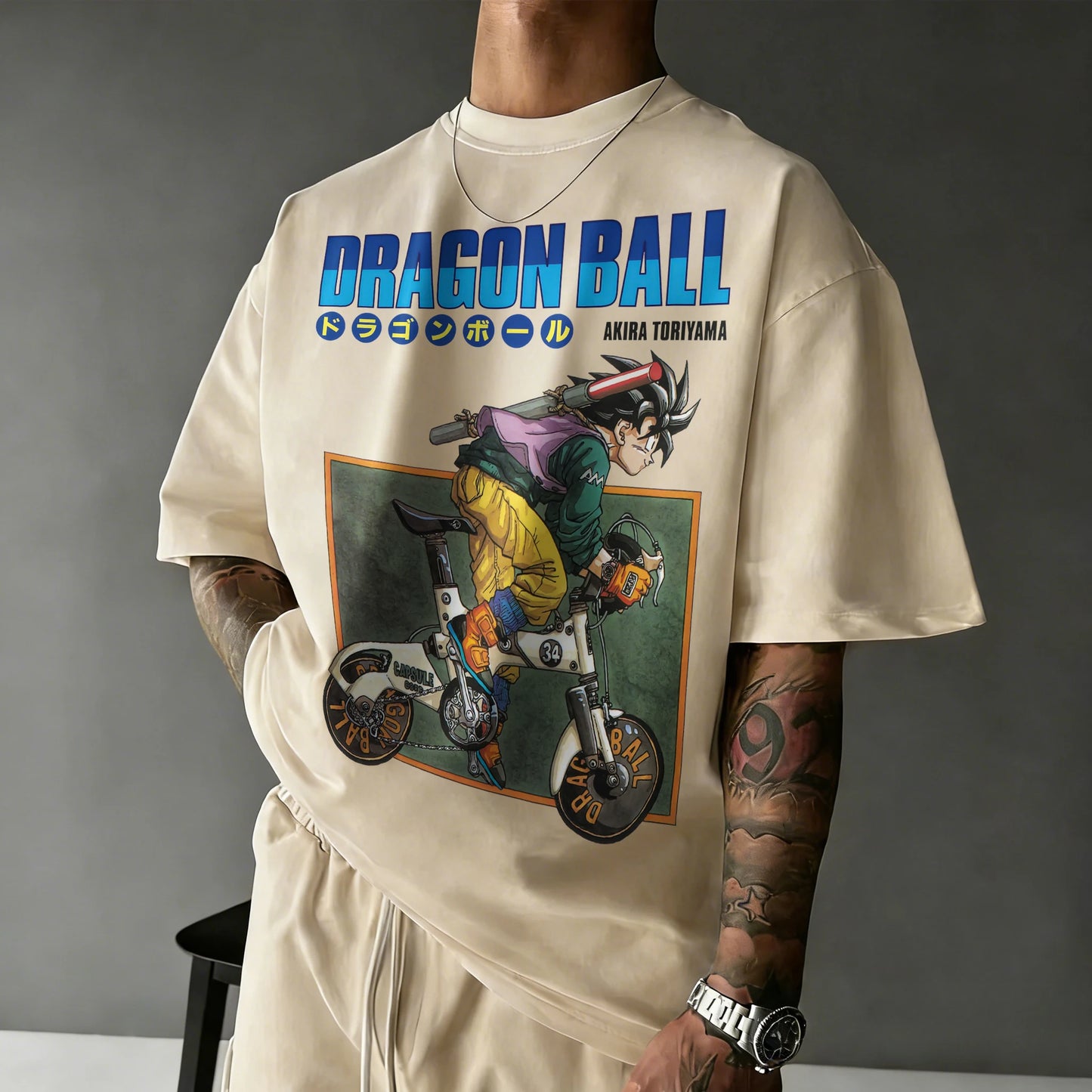 2026 New Summer Dragon Ball 40th Anniversary Kakarot 100% Cotton Anime Printed Fashion T-shirt  Extra Size Streetwear Unisex Y2k