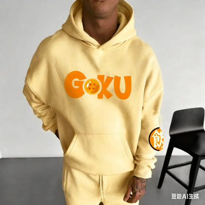 Son Goku Dragon Ball Autumn Harajuku Men Hoodie Streetwear Women Vintage Winter Oversized Hooded Sweatshirt Long Sleeve Unisex