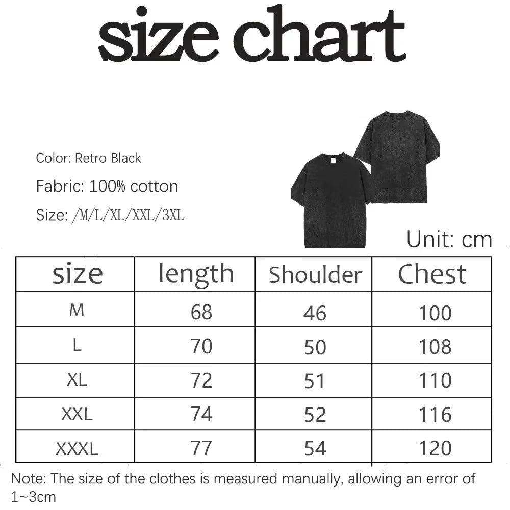 Japanese Anime Dragon Ball Vintage Washed T-shirt Man Women Short Sleeve Tee Summer Casual Graphic Print Streetwear Y2k Clothes
