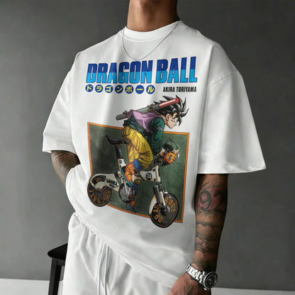 2026 New Summer Dragon Ball 40th Anniversary Kakarot 100% Cotton Anime Printed Fashion T-shirt  Extra Size Streetwear Unisex Y2k