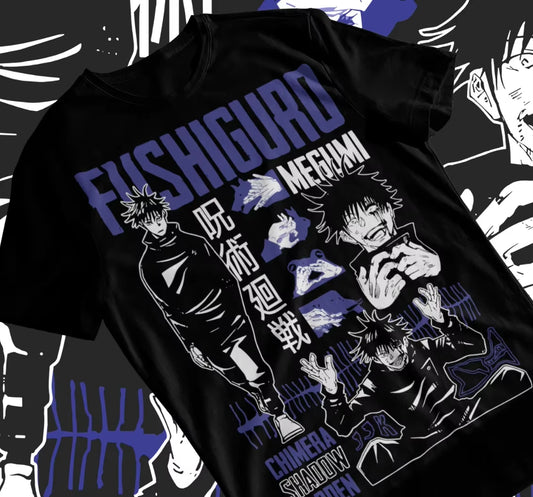 2026 New Megumi Fushiguro JJK T-shirt Jujutsu Kaisen Gojo Satoru shirt Soft T-shirt all sizes available