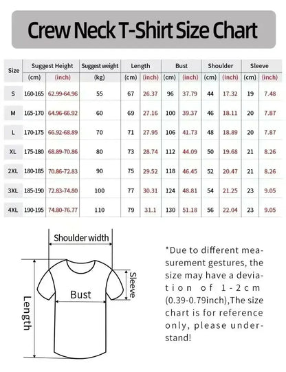 Demon Slayer Anime Print Pure Cotton Short-sleeved 2025 Men's and Women's Loose Sporty Summer Fashion Round-neck T-shirt