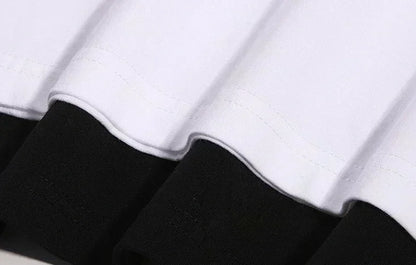 Demon Slayer Anime Co Branded Printed T-shirt Summer New Men's Japanese Harajuku Loose Casual Children's Parent Child Top