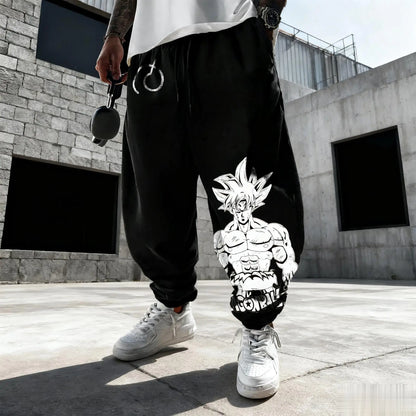 Dragon Ball Broly Anime Pants Men Graphic Print Joggers Sweatpants Casual Hip Hop Trousers Y2k Fashion Winter Autumn Streetwear