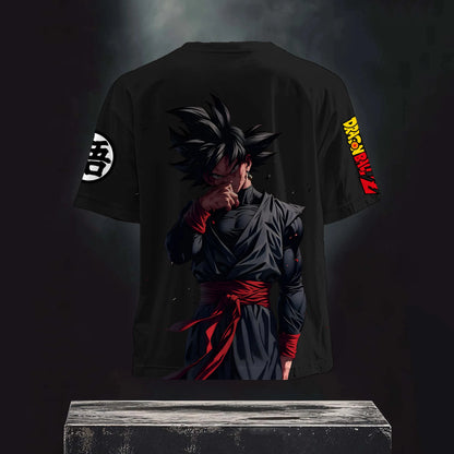 Dragon Ball Z Graphic Print T-Shirt 100% Cotton Soft Breathable Elastic Comfortable for Fans and Daily Wear
