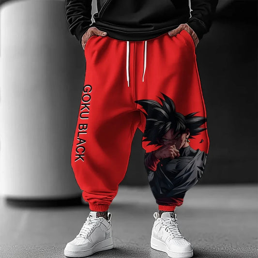 Dragon Ball Z Anime Pants Anime Cotton Loose Fit Men Women Autumn Winter Jogger Streetwear Gym Y2k Oversized Workout Men's New