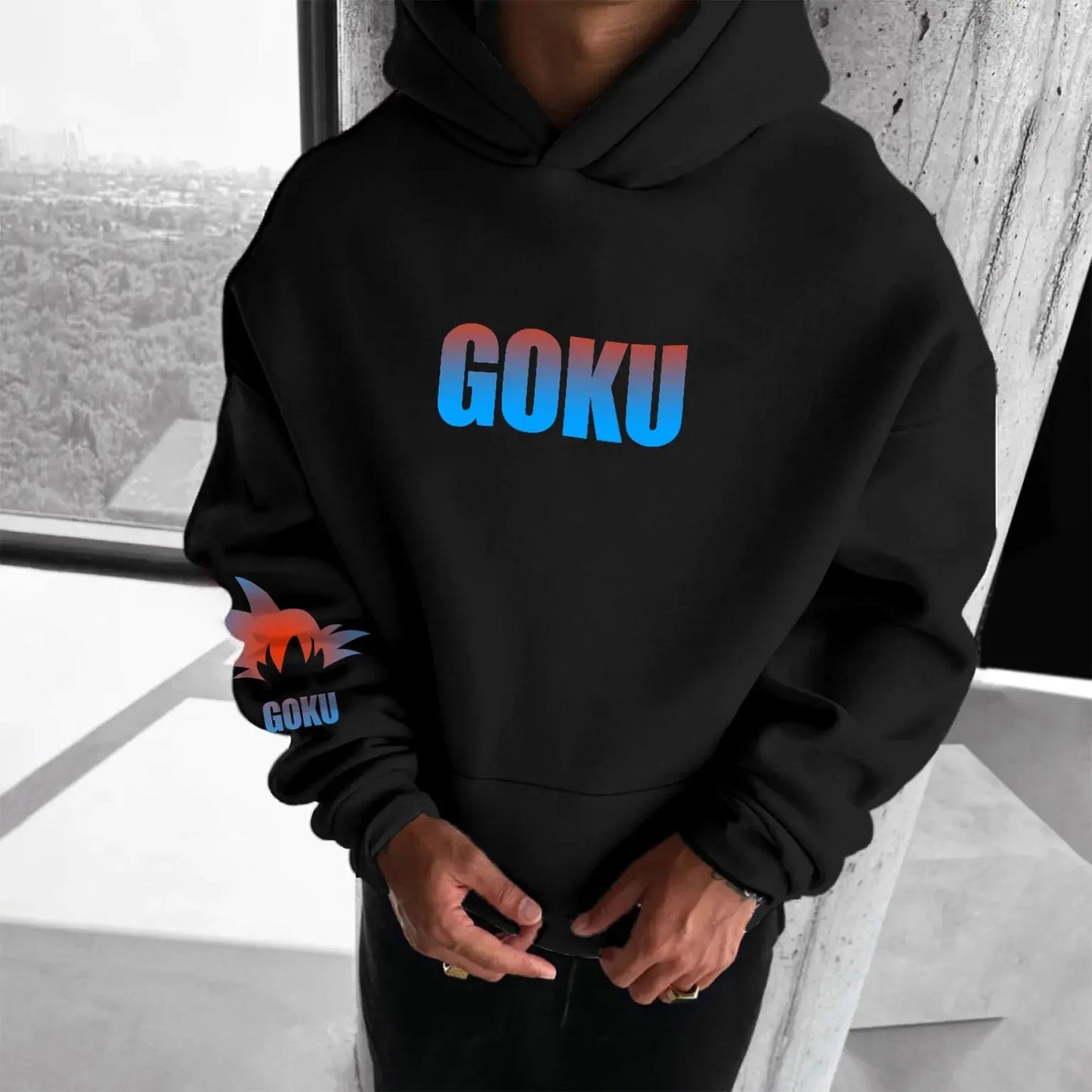 Dragon Ball Goku Vegeta Saiyan Hooded Sweatshirt Men Women Anime Graphic Pullover Hoodie Streetwear Casual Spring Autumn Y2k Top