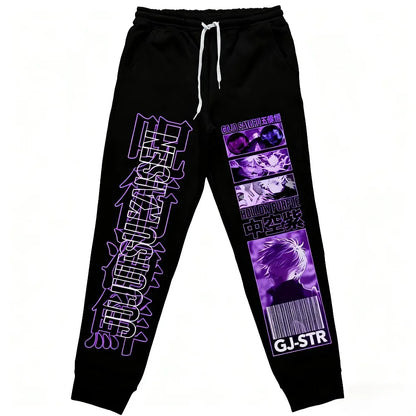 Gojo Satoru Jujutsu Kaisen Sweatpants Men Women Streetwear Casual Pants Cotton Jogger Trousers Hip Hop Trendy Autumn Y2k Anime
