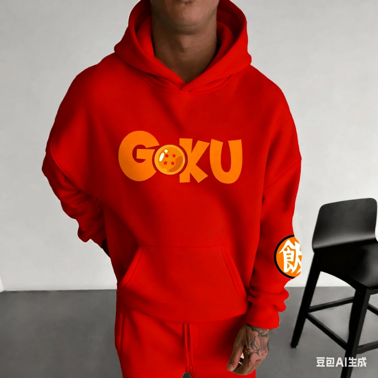 Son Goku Dragon Ball Autumn Harajuku Men Hoodie Streetwear Women Vintage Winter Oversized Hooded Sweatshirt Long Sleeve Unisex