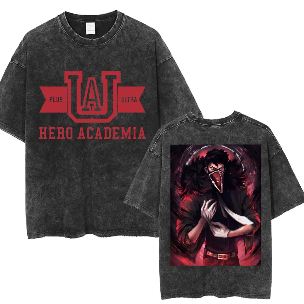 My Hero Academia Graphic Washed T-Shirt Collection