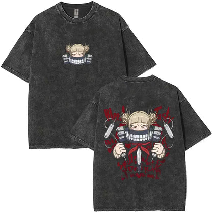 My Hero Academia Graphic Washed T-Shirt Collection