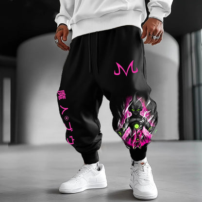 2025 Japanese Dragon Ball Anime Peripheral Pure Cotton Loose Sports Trousers Men's and Women's Hip Hop Leggings