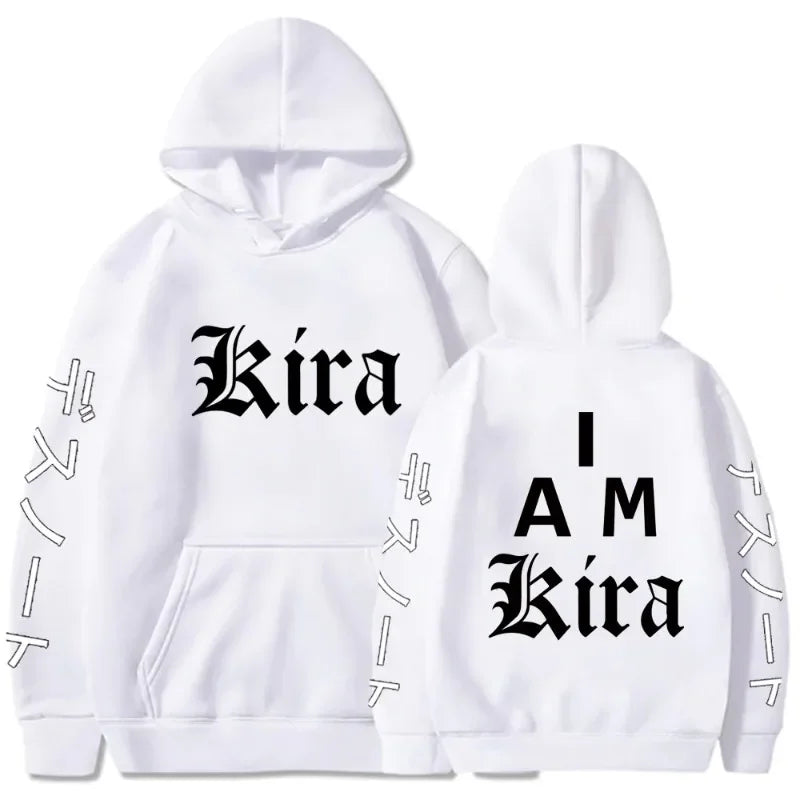 Death Note Hoodies Spring MenHoodies Boys Harajuku Girl Hip Hop Pullover Fancy Music Gift Casual Loose Comfortable Sweatshirt