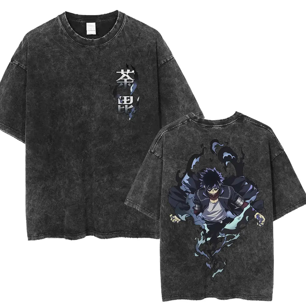 My Hero Academia Graphic Washed T-Shirt Collection