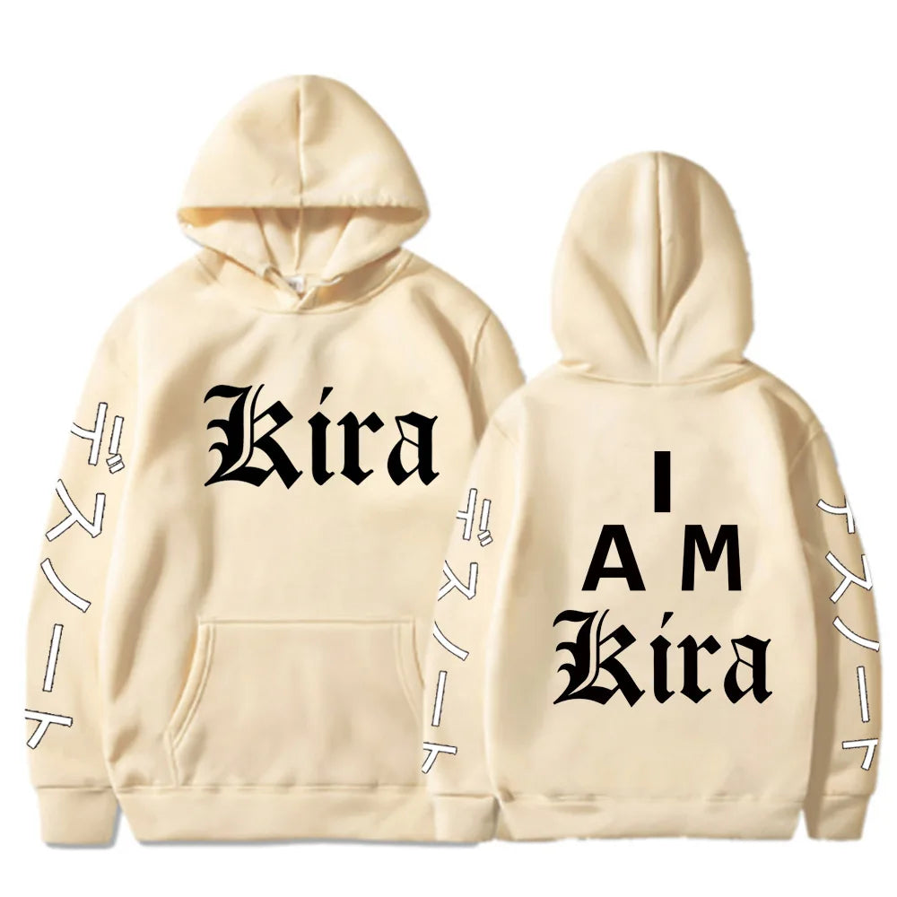 Death Note Hoodies Spring MenHoodies Boys Harajuku Girl Hip Hop Pullover Fancy Music Gift Casual Loose Comfortable Sweatshirt