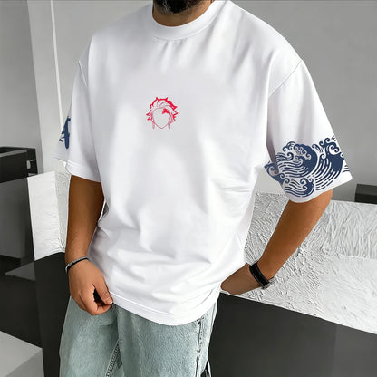 Demon Slayer Anime Graphic T Shirt Man Women Short Sleeve Tee Cotton Streetwear Casual Tops Summer Oversized Fashion Y2k Unisex