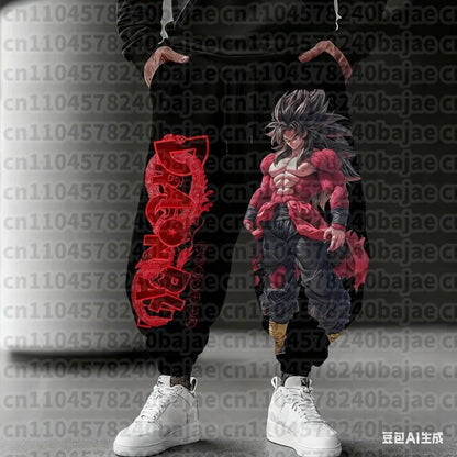 Dragon Ball Men's Pants Sportswear Majin Buu Spring Autumn and Winter Japan Anime Jogger Pants Harajuku Fashion Trousers