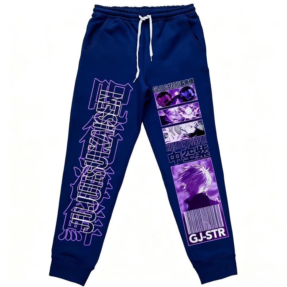 Gojo Satoru Jujutsu Kaisen Sweatpants Men Women Streetwear Casual Pants Cotton Jogger Trousers Hip Hop Trendy Autumn Y2k Anime