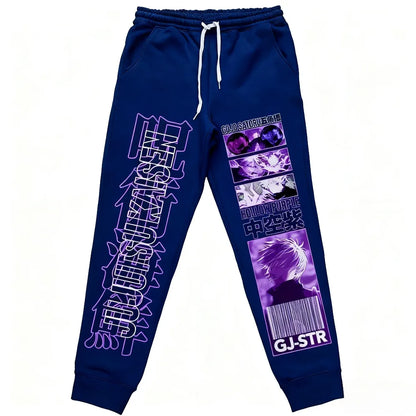 Gojo Satoru Jujutsu Kaisen Sweatpants Men Women Streetwear Casual Pants Cotton Jogger Trousers Hip Hop Trendy Autumn Y2k Anime