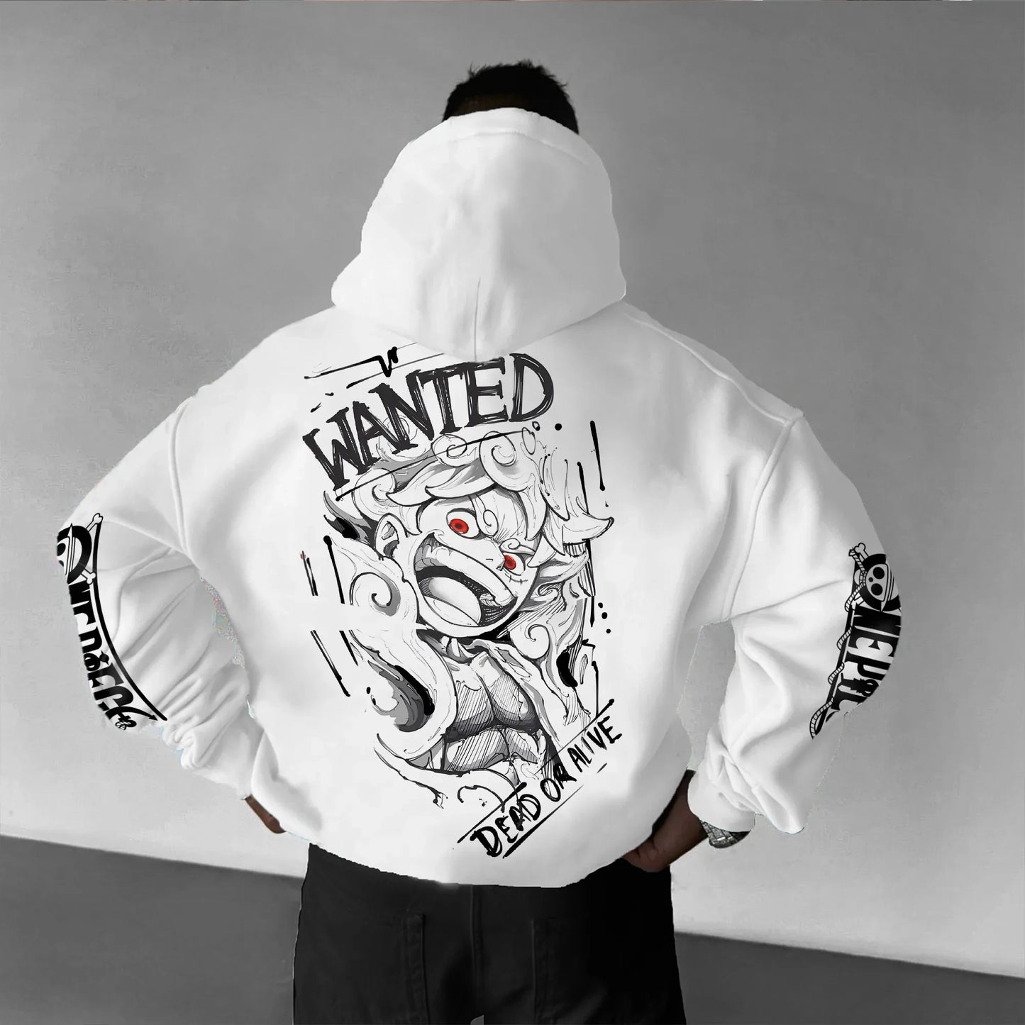 2025 Latest ONE PIECE Animation Hoodie Pure Cotton Casual Trend Sports Autumn and Winter Men's and Women's Hoodies