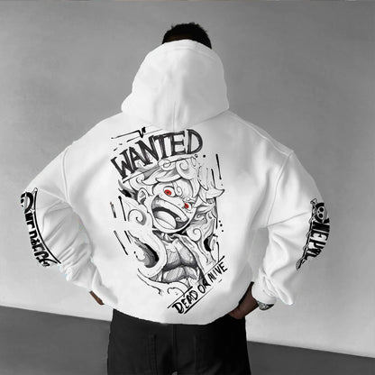 2025 Latest ONE PIECE Animation Hoodie Pure Cotton Casual Trend Sports Autumn and Winter Men's and Women's Hoodies