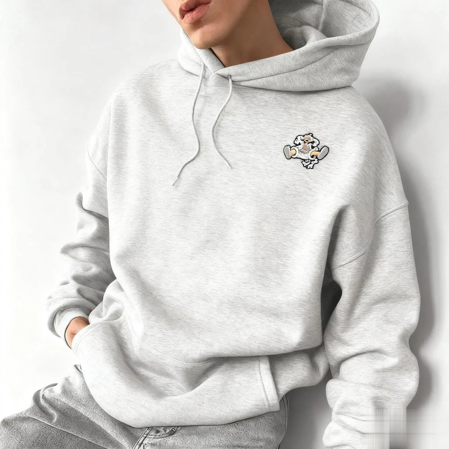 Oversized One Piece Luffy Anime Print Hoodie Men Women Streetwear Casual Loose Sweatshirt Pullover Spring Autumn Fashion Unisex