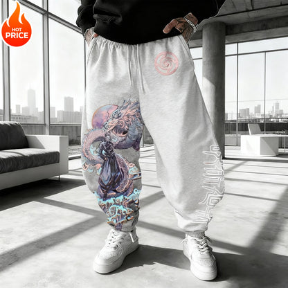 2026 Anime Jujutsu Kaisen Gojo Satoru Harajuku Men Winter Cotton Pants Streetwear Women Casual Leggings Sweatpants Unisex Bottom