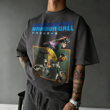 2026 New Summer Dragon Ball 40th Anniversary Kakarot 100% Cotton Anime Printed Fashion T-shirt  Extra Size Streetwear Unisex Y2k