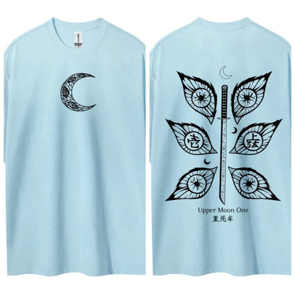 Demon Slayer Japanese Hot-blooded Anime Classic Characters Sports Casual Short-sleeved Comfortable Half-sleeved Popular Top