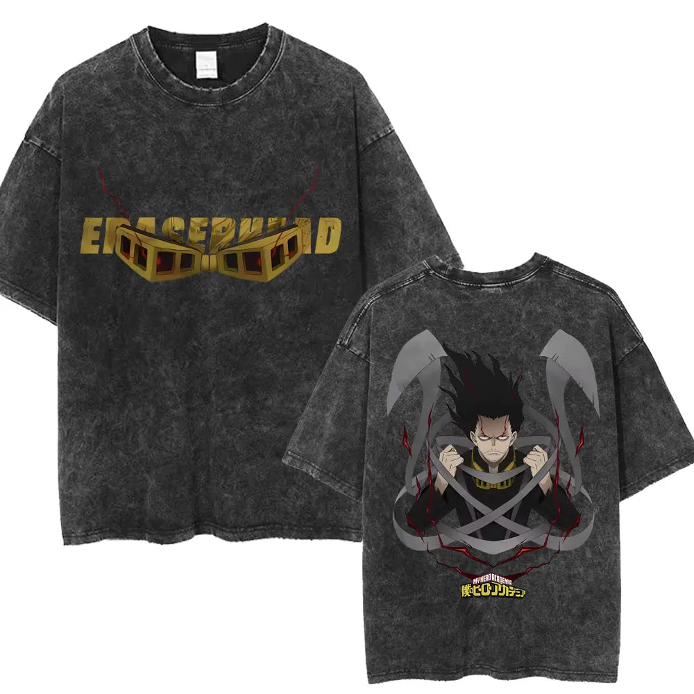My Hero Academia Graphic Washed T-Shirt Collection