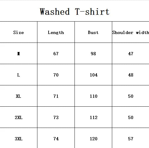 Anime Demon Slayer Retro Double Sided Washed Men's Super Large T-shirt Spring/Summer New Style Suitable for Both Men and Women