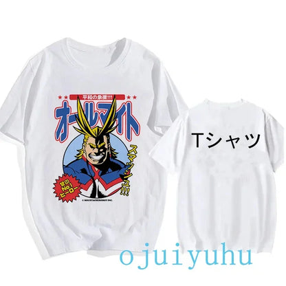 My Hero Academia Black/White T Shirt Collection