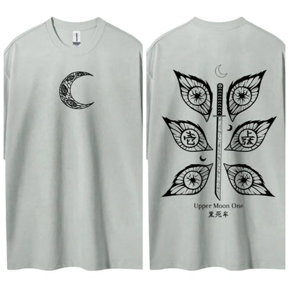 Demon Slayer Japanese Hot-blooded Anime Classic Characters Sports Casual Short-sleeved Comfortable Half-sleeved Popular Top