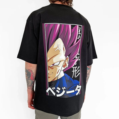 The Latest Dragon Ball Peripheral Animation Printing Short-sleeved T-shirt American Hot-blooded Men's Summer Comfortable T-shirt