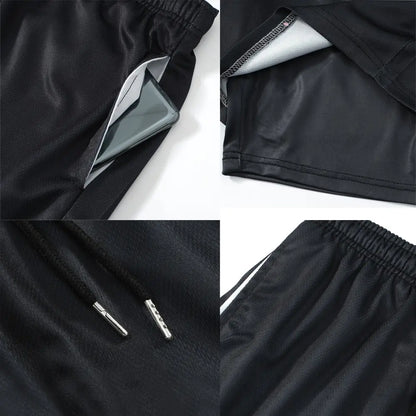 Anime Performance Shorts Men Women 2 In 1 Gym Shorts Manga 3D Print Mesh Quick Dry Sports Short Pants Summer Fitness Workout