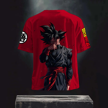 Dragon Ball Z Graphic Print T-Shirt 100% Cotton Soft Breathable Elastic Comfortable for Fans and Daily Wear