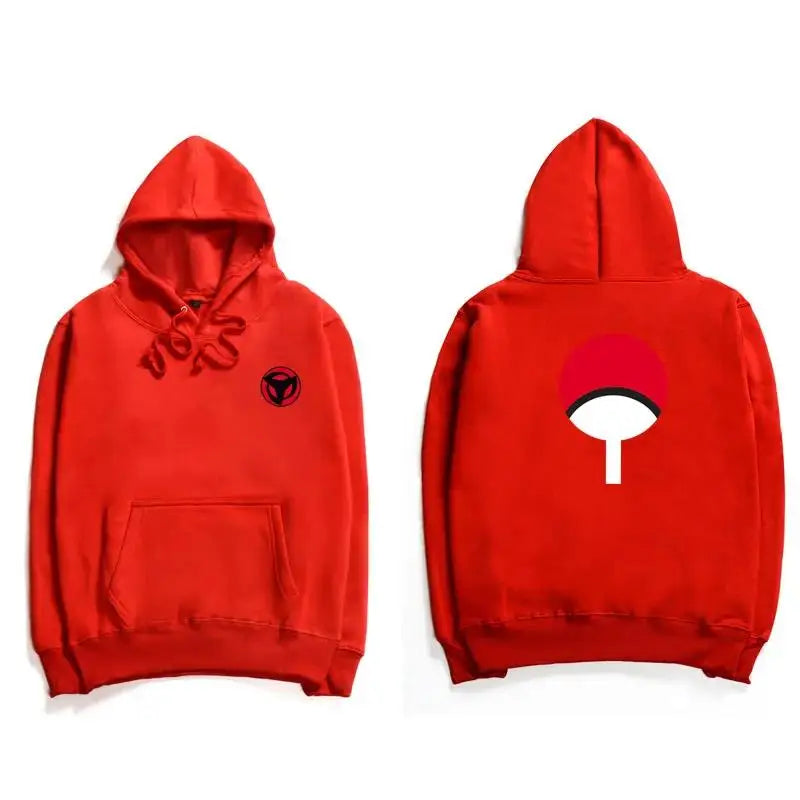 2024 New hooded fashion casual sweatshirt for men and women Ninja Sasuke hooded long-sleeved pullover couple sweatshirt