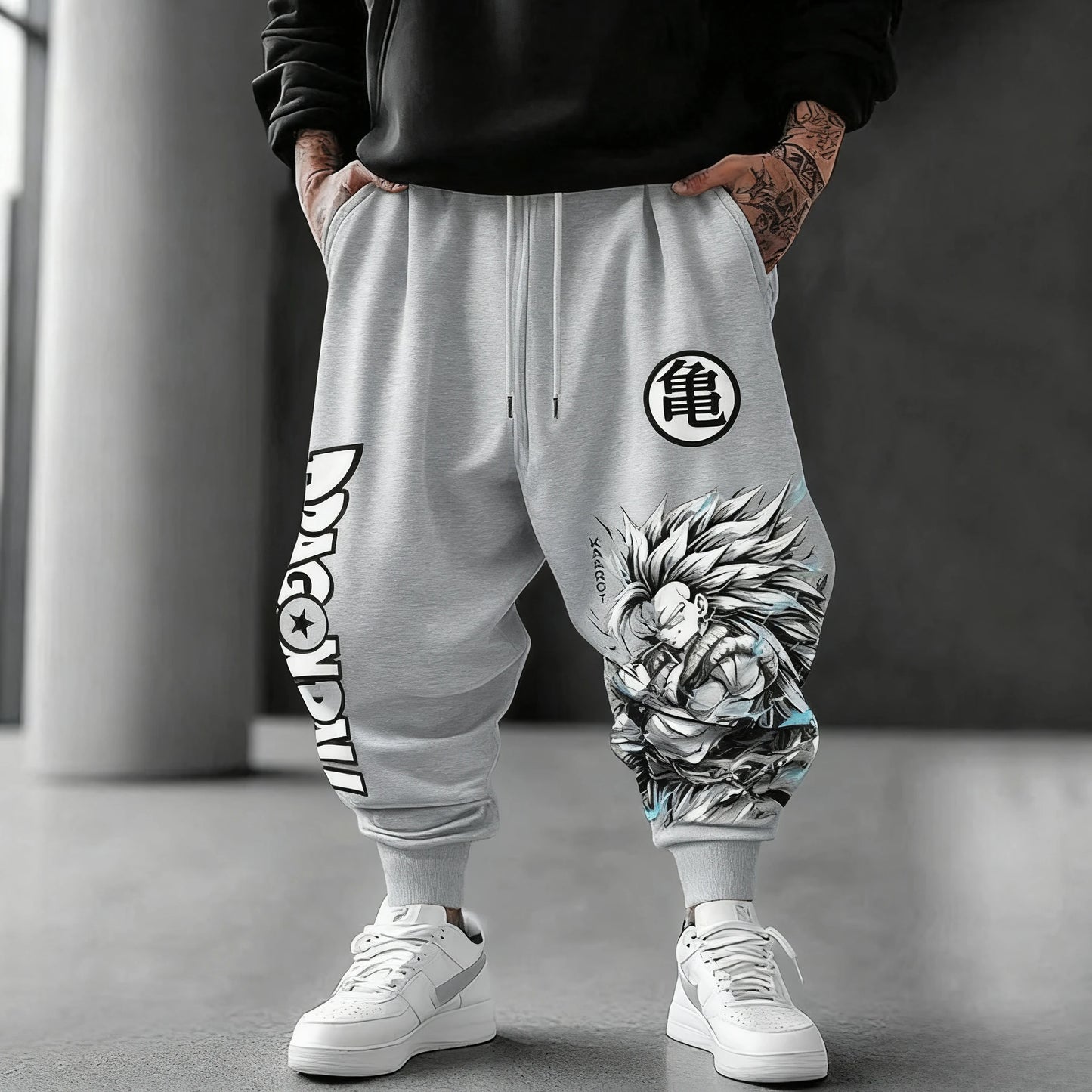 Dragon Ball Z Goku Anime Men Women Sweatpants Summer Streetwear Casual Pants Japanese Cartoon Print Hip Hop Trendy Y2k Clothes
