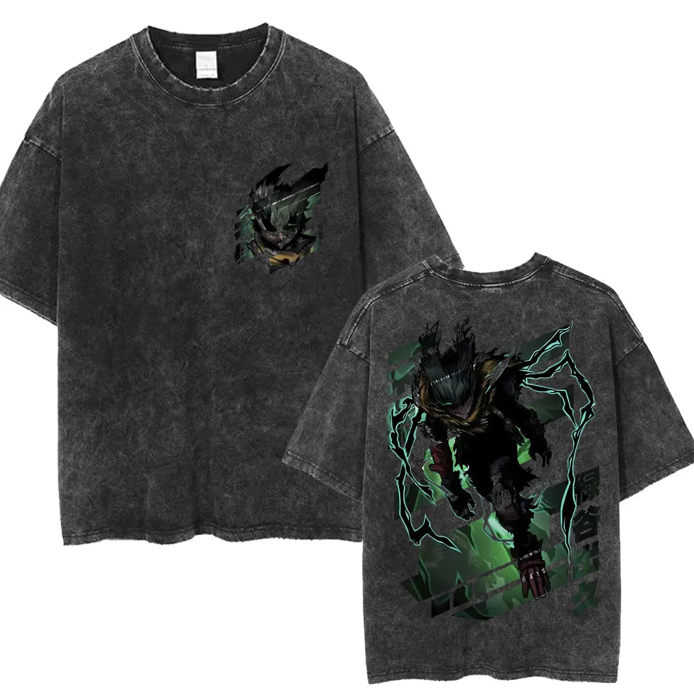 My Hero Academia Graphic Washed T-Shirt Collection