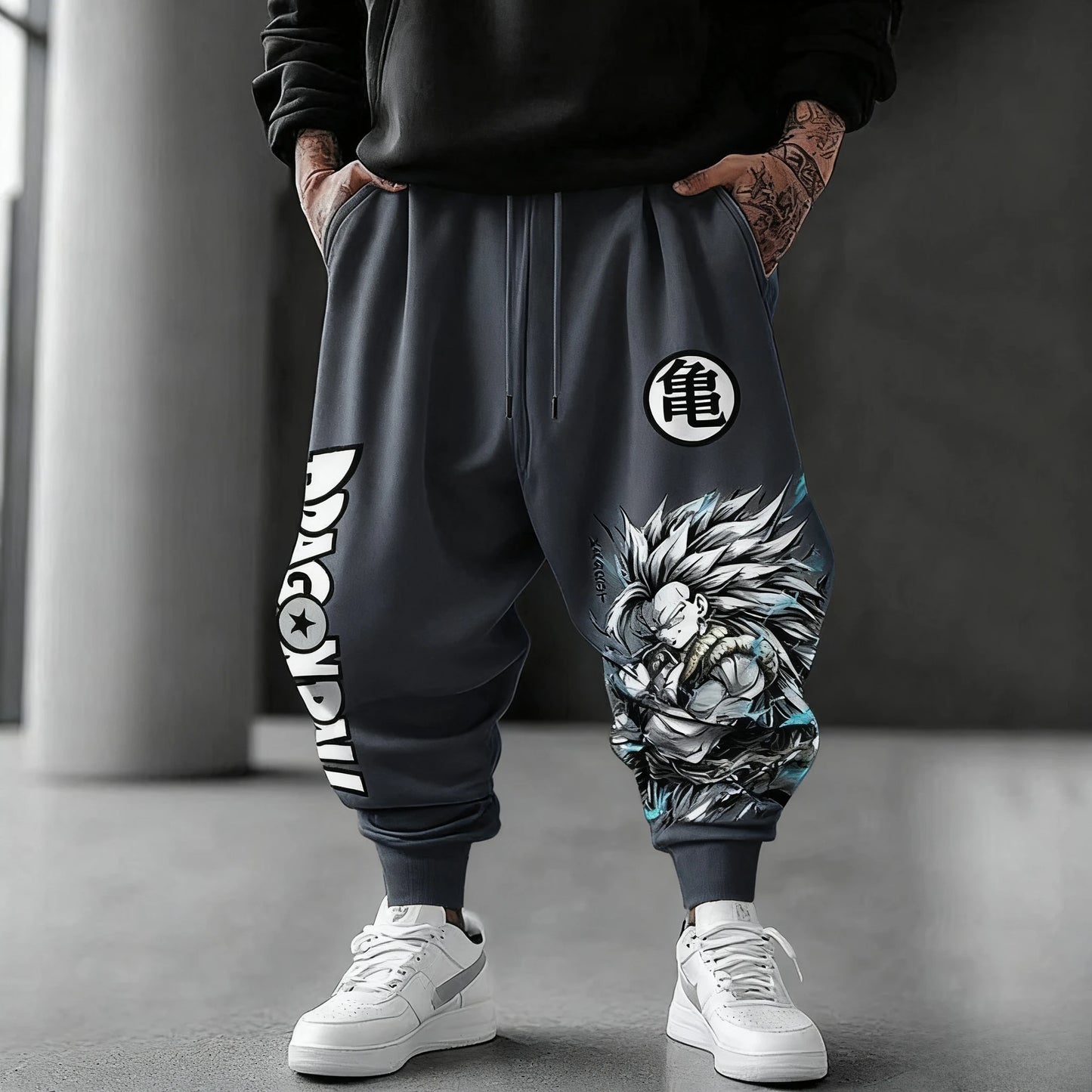 Dragon Ball Z Goku Anime Men Women Sweatpants Summer Streetwear Casual Pants Japanese Cartoon Print Hip Hop Trendy Y2k Clothes