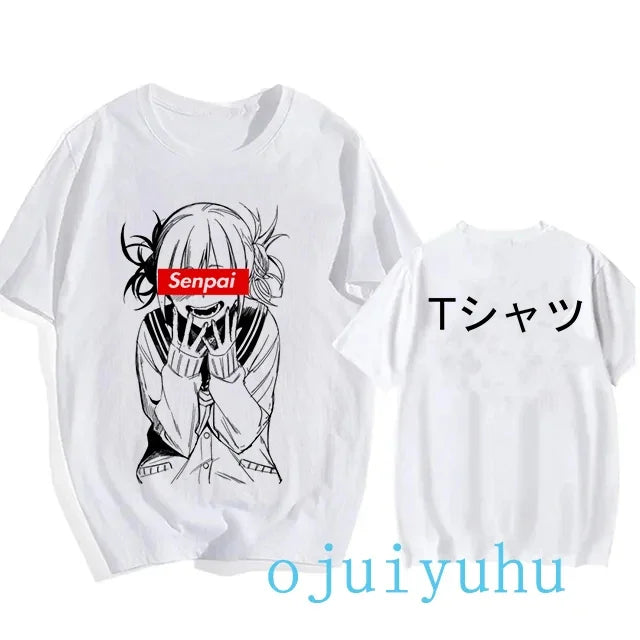 My Hero Academia Black/White T Shirt Collection