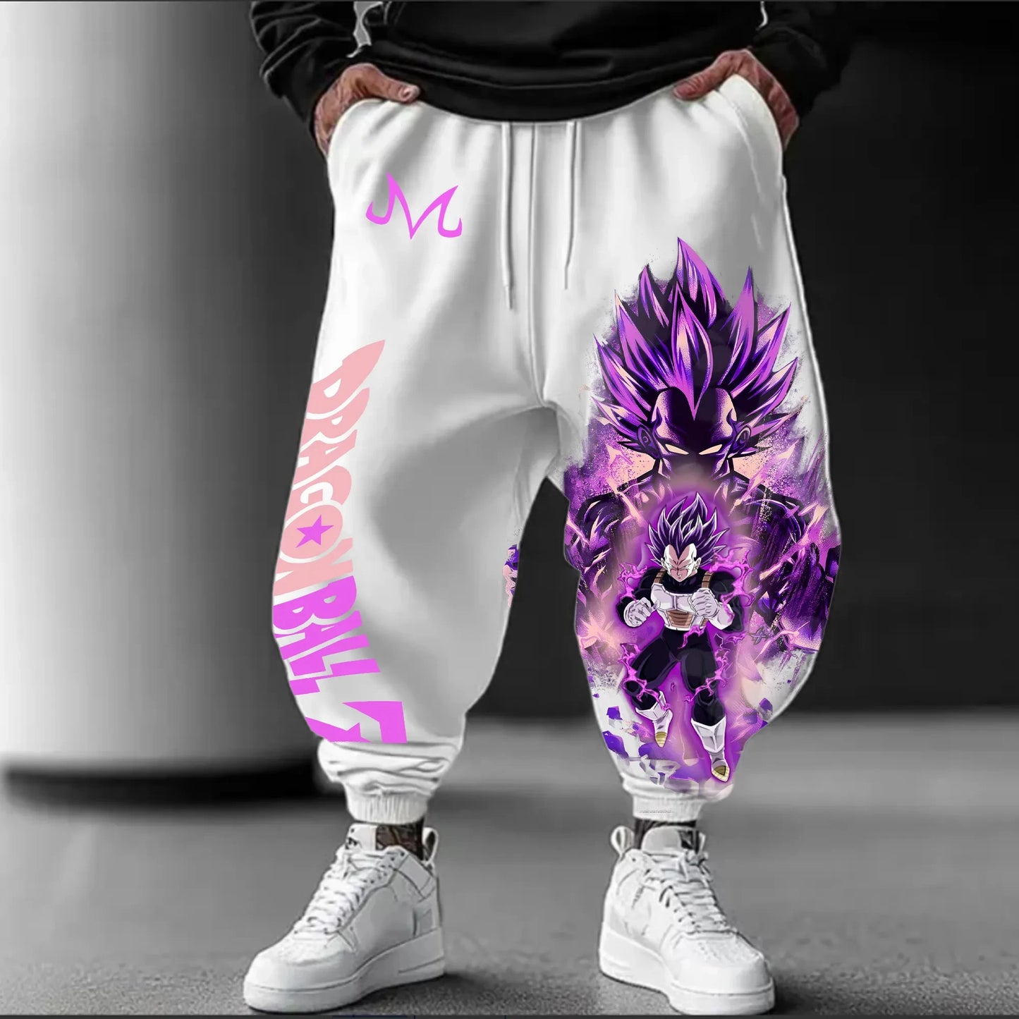 Dragon Ball GOKU Majin Buu Anime Peripheral Trousers American Sports Autumn Men's and Women's Cotton Leggings
