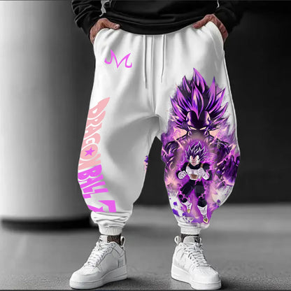 Dragon Ball GOKU Majin Buu Anime Peripheral Trousers American Sports Autumn Men's and Women's Cotton Leggings